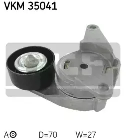 VKM 35041 SKF Натяжной ролик, поликлиновойремень